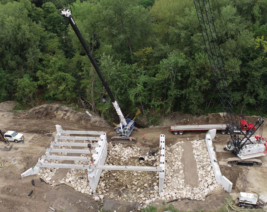 SMH Installs Bridges and a variety of structural projects